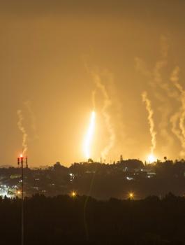 صواريخ حماس واسرائيل 