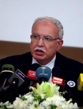 وزير الخارجية الفلسطيني واسرائيل 