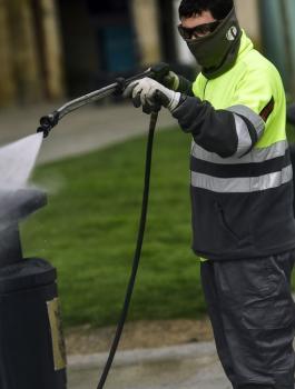 شركة السنابل ومعقم ضد فيروس كورونا 