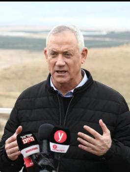 غانتس وغور الاردن واسرائيل 