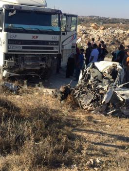 حوادث السير في فلسطين 