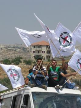 جبهة النضال والحكومة الفلسطينية 