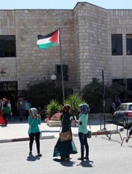 اضراب في الجامعات الفلسطينية 