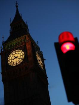 انقطاع التيار الكهربائي عن لندن 