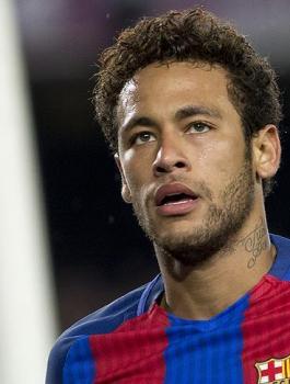 جماهير برشلونة ونيمار 