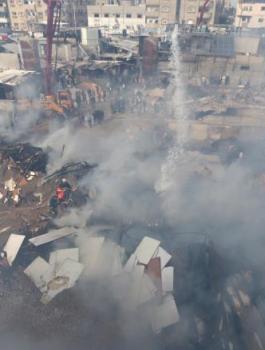 حريق النصيرات 