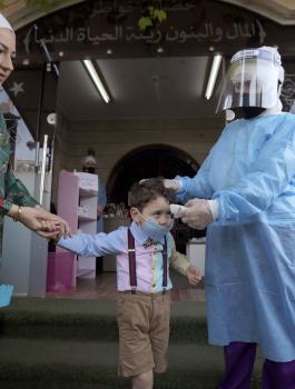 الاردن وتسجيل اصابات بكورونا 