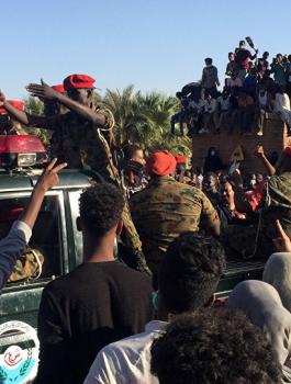 التظاهرات في السودان 