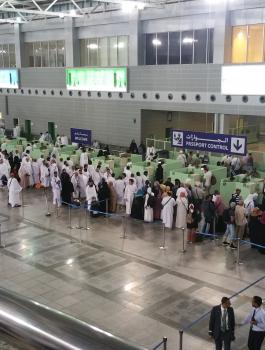 الحجاج ومطار جدة 