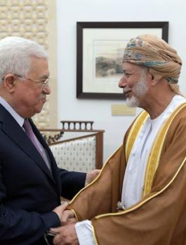 وزير الخارجية العماني في رام الله 