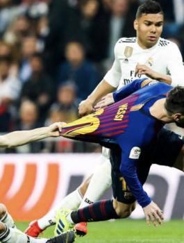 كلاسيكو الاياب بين برشلونة وريال مدريد 