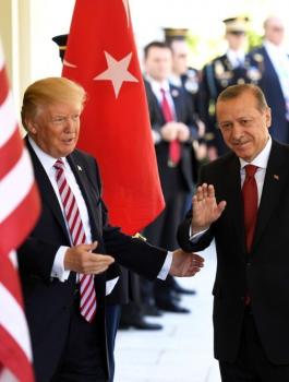 لقاء بين ترامب واردوغان 