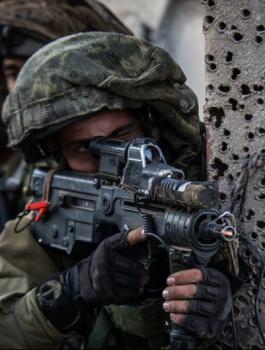 اطلاق النار على منزل في عانين 