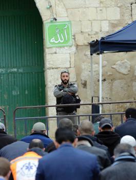 اغلاق ابواب الاقصى في القدس 