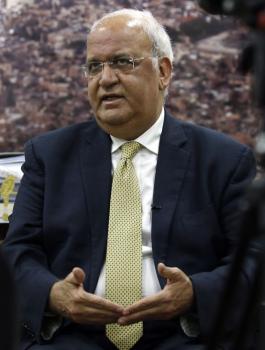 السيسي وعريقات 