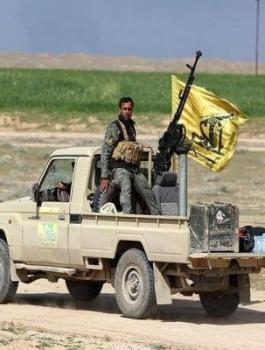 ضربات امريكية تستهدف الحشد الشعبي 