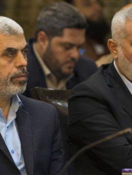 اسماعيل هنية والسنوار 