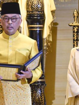 انتخاب ملك جديد لماليزيا 