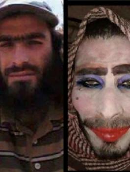 اعتقال داعشي تنكر بزي نساء 