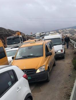 احتجاز مركبات غرب القدس 