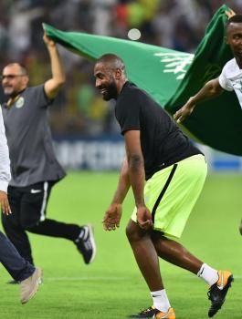 المنتخب السعودي والروسي في كأس العالم 