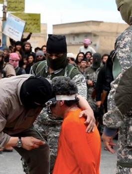 اعدامات داعش في الموصل 