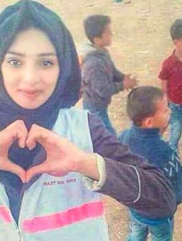 الممرضة الفلسطينية رزان النجار 