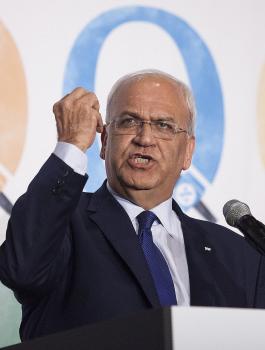 صائب عريقات وحماس وقطاع غزة 