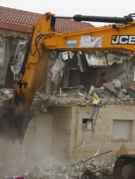 هدم منازل  الفلسطينيين خلال العام 2018 