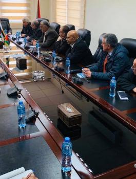 اجتماع وزيري المالية والاقتصاد مع ممثلي القطاع الخاص 