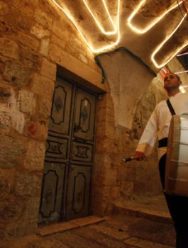 اعتقال مسحراتي في القدس 