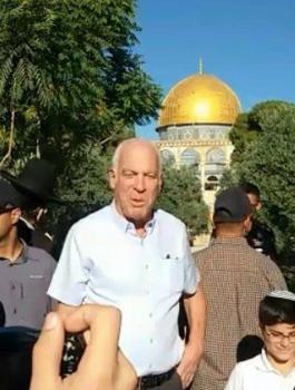 وزير الزراعة الاسرائيلي يقتحم الأقصى