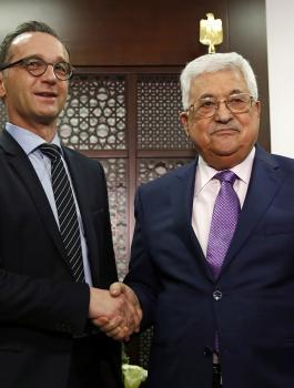 وزير الخارجية الالماني في رام الله 