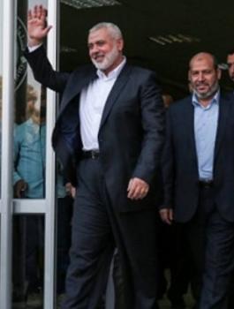 حماس ووزير المخابرات المصرية 