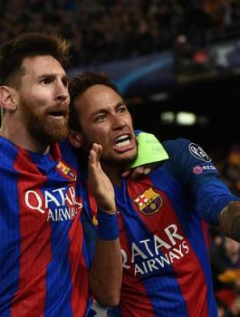 ميسي نيمار برشلونة