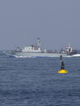 اصابة صياد فلسطيني 