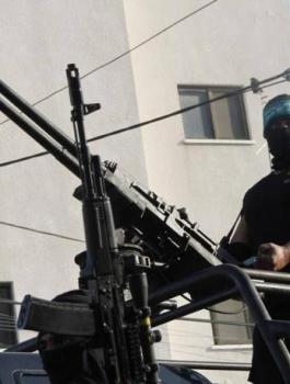 اسقاط طائرة اسرائيلية في غزة 