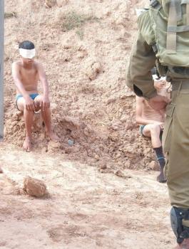 اعتقال اطفال فلسطينيين 
