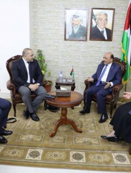 الوفد الامني المصري يصل غزة 