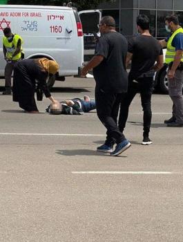 استشهاد فلسطيني في تل ابيب 