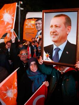 اردوغان وحزب الحرية والعدالة 