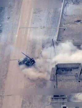 قصف يستهدف مستودعات اسلحة تركية في ليبيا 