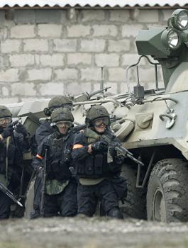 القضاء على مسلحين في روسيا 