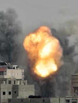قطاع غزة واسرائيل والحرب 
