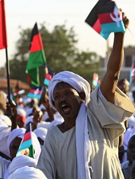 البحرين والتظاهرات في السودان 