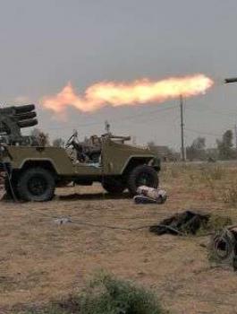 الجيش العراقي والبشمركة وداعش 