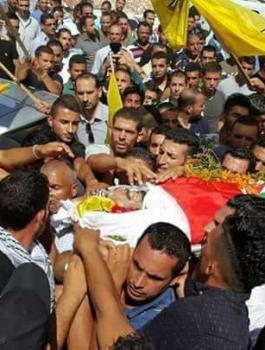 جثماني الشهيدين تنوح وطقاطقة