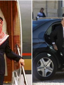 بوتين وعرس ابنة طيار الملك الاردني "حسين بن طلال " 
