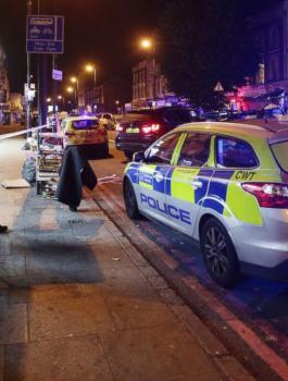 الهجوم على مسجد في لندن 