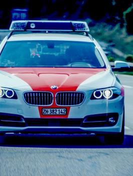 تغريم شرطي في سويسرا 